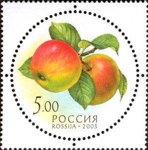 Марка. Яблоки ― PopCards.ru
